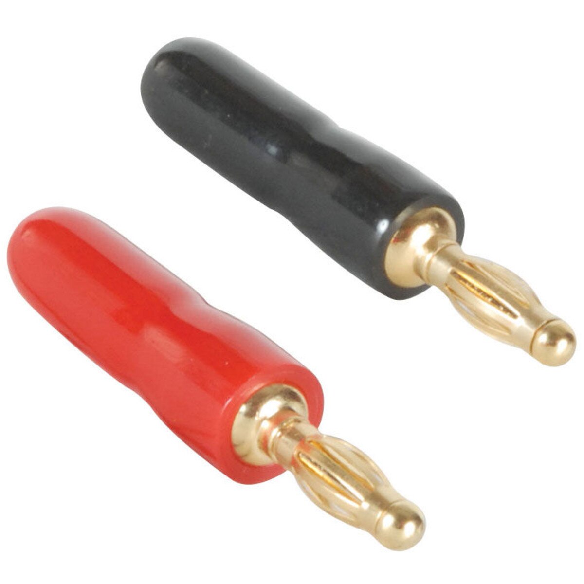 Gold Plated CrimpOn Banana Plug 16 Pcs.